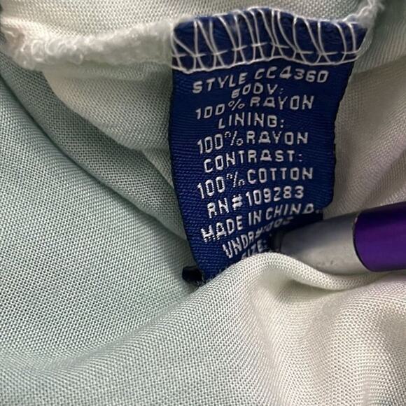 OCEAN DRIVE TIE DYE SUMMER DRESS‎ SIZE M - Picture 9 of 10